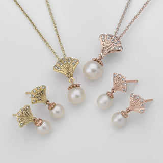 Clogau 9ct Yellow Gold Windsor Pearl Necklace - WNPR