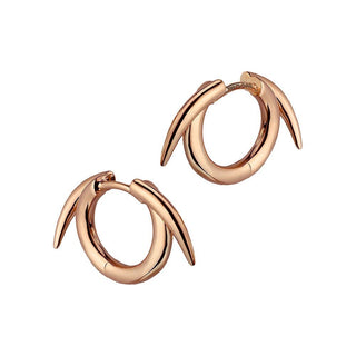 Shaun Leane Rose Gold Thorned Hoop Earrings