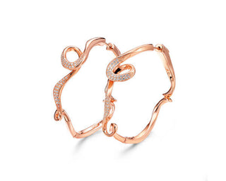 Fei Liu Serenity Cubic Zirconia Small Hoop Earrings