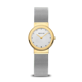 Bering Ladies Two Tone Watch | 10126-001 | Swarovski Elements Dial Watch