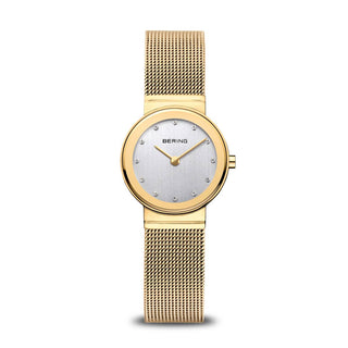 Bering Ladies Polished Gold Watch | 10126-334 | Danish Designed Watches