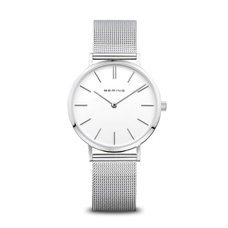 Bering Ladies Classic Polished Silver Watch | 14134-004 | Simple Watches