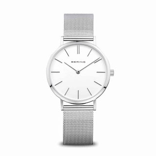 Bering Ladies Classic Polished Silver Watch | 14134-004 | Simple Watches