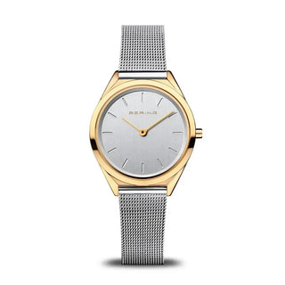 Bering Ladies Ultra Slim Two Colour Watch | 17031-010| Two Tone Ladies Watch