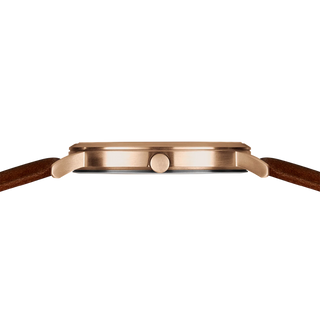 Bering Gents Maxi Titanium Blue & Rose Gold Watch