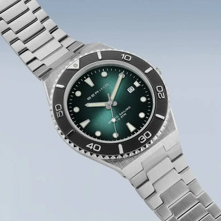 Bering Gents Green Dial Watch | 18940-708 | Bering Watches