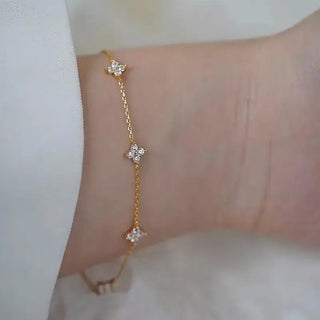 Fleur Multi CZ Bracelet