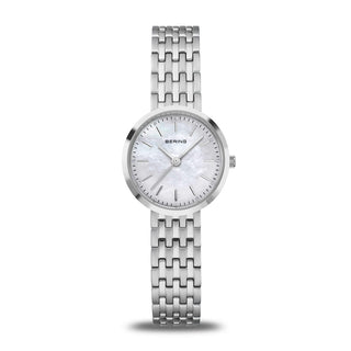 Bering Ladies Classic Mother of Pearl Dial Watch