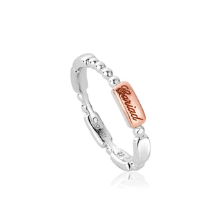 Clogau Cariad Morse Code RIng