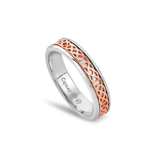 Clogau Sterling Silver Annwyl Slim Channel Ring