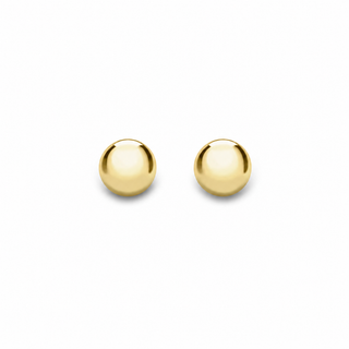 9ct Yellow Gold 6mm Ball Stud Earrings