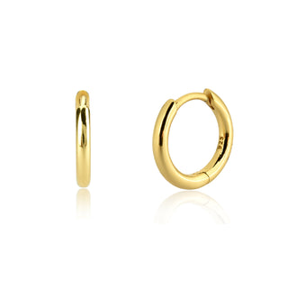 Single Hoop Earring For Cartilage | Silver & Gold Cartilage Earrings