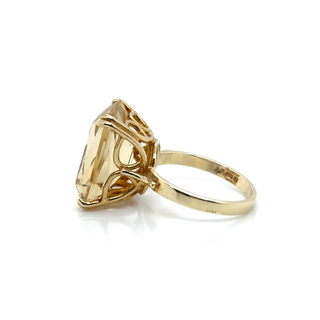 9ct Yellow Gold 9.50ct Citrine Dress Ring