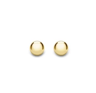 9ct Yellow Gold 4mm Ball Stud Earrings