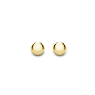 9ct Yellow Gold 5mm Ball Stud Earrings