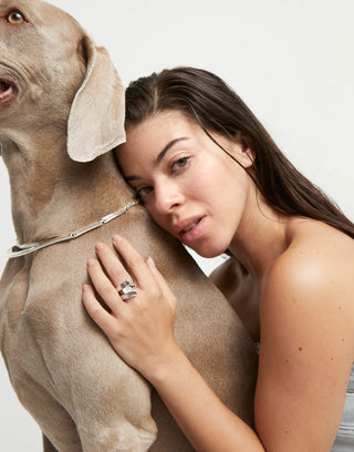 Unode50 Ser Original Curved Lines Ring