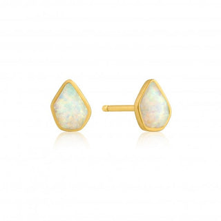 Mineral Glow Opal Colour Stud Earrings