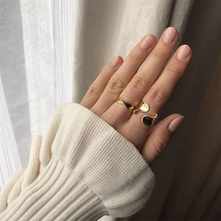 Ania Haie Gold Plated Silver Helix Adjustable Ring