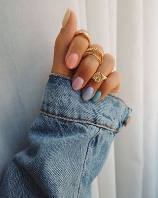 Ania Haie Gold Plated Silver Emblem Adjustable Signet Ring