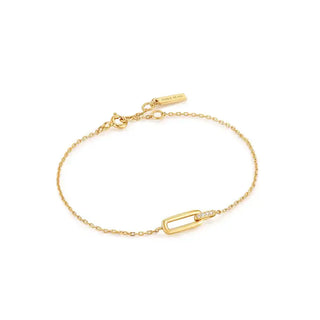 Ania Haie Glam Interlock Bracelet | B037-01G