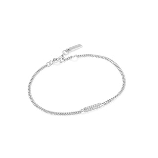 Ania Haie Silver Glam Bar Bracelet | B037-02H