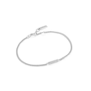 Ania Haie Silver Glam Bar Bracelet | B037-02H