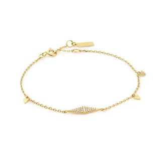 Ania Haie Gold Geometric Chain Bracelet | B053-02G