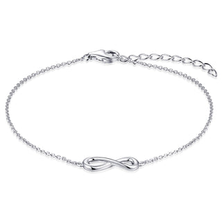 Gisser Silver Infinity Bracelet
