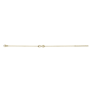 Gisser Gold Plated Silver Infinity Bracelet