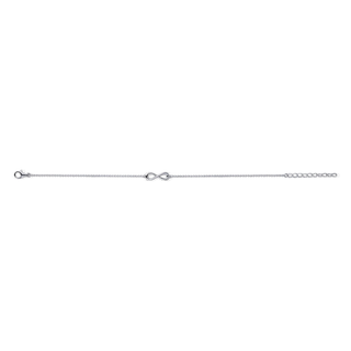 Gisser Silver Infinity Bracelet