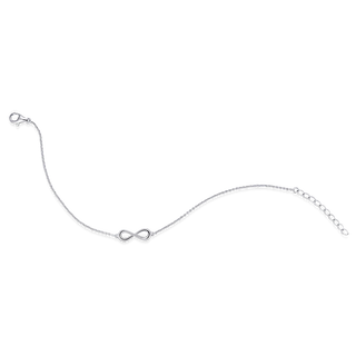 Gisser Silver Infinity Bracelet
