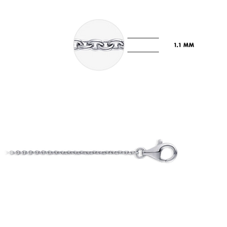 Gisser Silver Infinity Bracelet