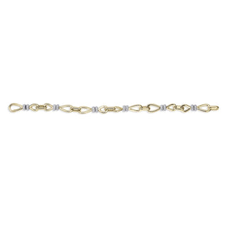 Gisser Gold Plated Bold Bands Bracelet