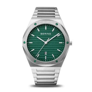 Bering Gents Green Dial Watch (19742-702) | Bering Watches 