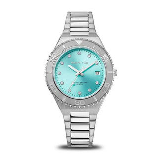 Bering Ladies Blue Dial Bracelet Watch | 18936-707 | Bering Ladies Watch
