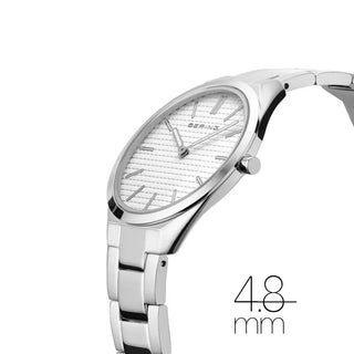 Bering Ladies Ultra Slim Silver Bracelet Watch