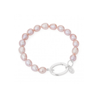 Pink Freshwater Cultured Pearl Bracelet