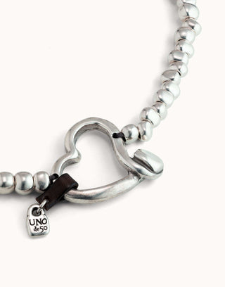 Unode50 Heartfelt Necklace | COL0475MT | Oversized Heart Necklace