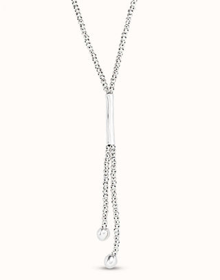 Unode50 All Balls Necklace | COL1294MTL0000U | Chunky Silver Necklace