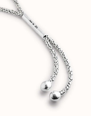 Unode50 All Balls Necklace | COL1294MTL0000U | Chunky Silver Necklace