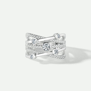 Capri | 9ct White Gold 0.75ct tw Lab Grown Diamond Band Ring