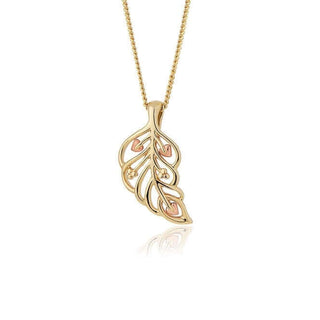 Clogau Debutante 9ct Yellow Gold Pendant | DBFP