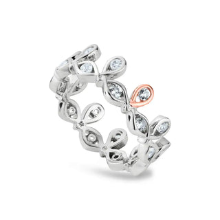 Clogau Royal Crown Ring | Silver Tiara Ring | 3SRCSR