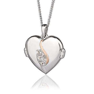 Clogau Spirit of Christmas Locket | Silver Heart Locket | 3SOCL