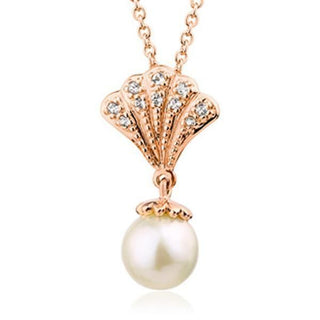 Clogau 9ct Rose Gold Windsor Pearl Necklace