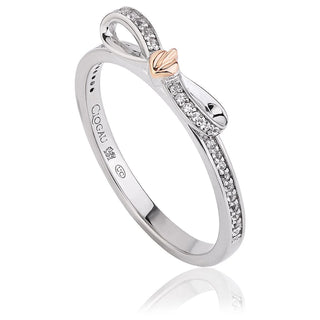 Clogau Silver Tree of Life Bow Ring