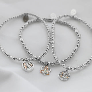 Clogau Dwynwen Affinity Bead Bracelet | 3SBB103R