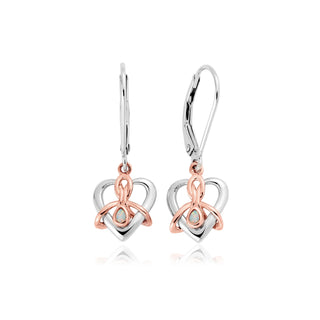 Clogau Dwynwen Opal Drop Earrings | 3SDWE | Welsh Gold Jewellery