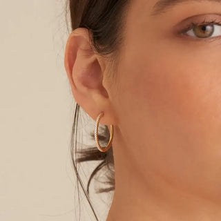 Glam Hoop Earrings