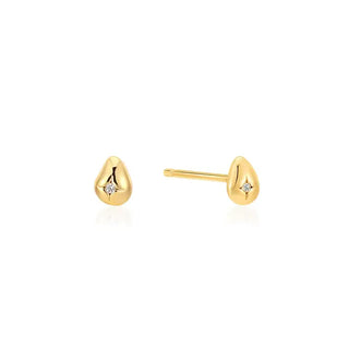 Ania Haie Pebble Sparkle Stud Earrings